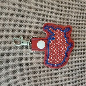 Handmade USA America Key Fob Key Chain NEW